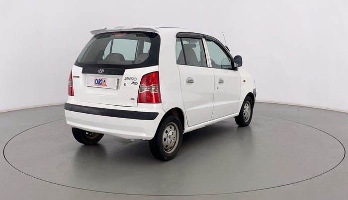 2012 Hyundai Santro Xing GLS, Petrol, Manual, 64,889 km, Right Back Diagonal