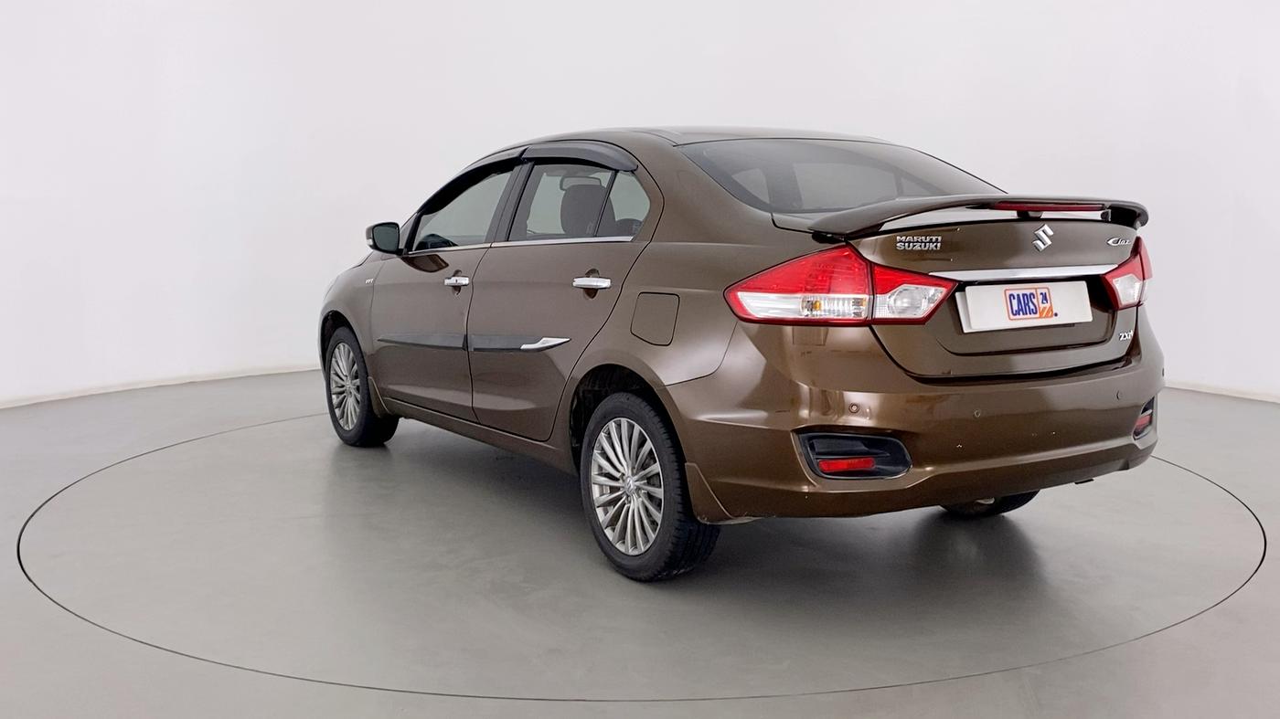 2016 Maruti Ciaz ZXI PLUS, Petrol, Manual, 73,792 km, Left Back Diagonal