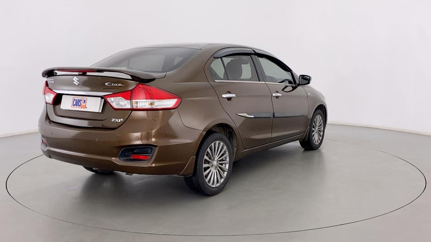 2016 Maruti Ciaz ZXI PLUS, Petrol, Manual, 73,792 km, Right Back Diagonal