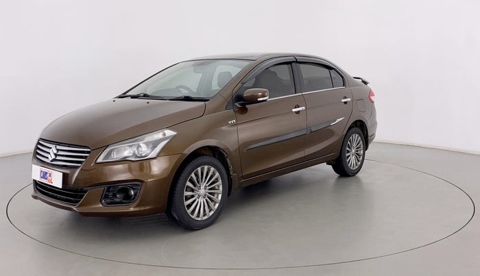 2016 Maruti Ciaz ZXI PLUS, Petrol, Manual, 73,792 km, Left Front Diagonal