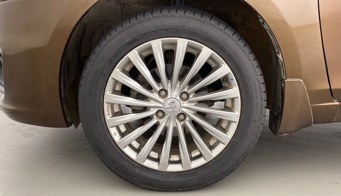 2016 Maruti Ciaz ZXI PLUS, Petrol, Manual, 73,792 km, Left Front Wheel