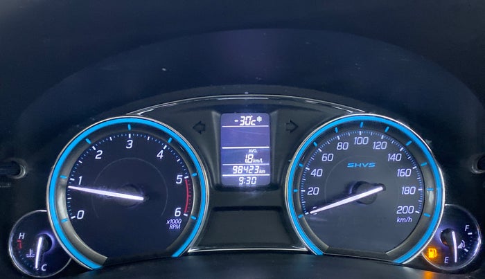 2016 Maruti Ciaz ZDI+ SHVS, Diesel, Manual, 98,473 km, Odometer Image
