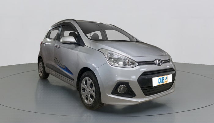 2013 Hyundai Grand i10 SPORTZ 1.2 KAPPA VTVT, Petrol, Manual, 42,994 km, Right Front Diagonal