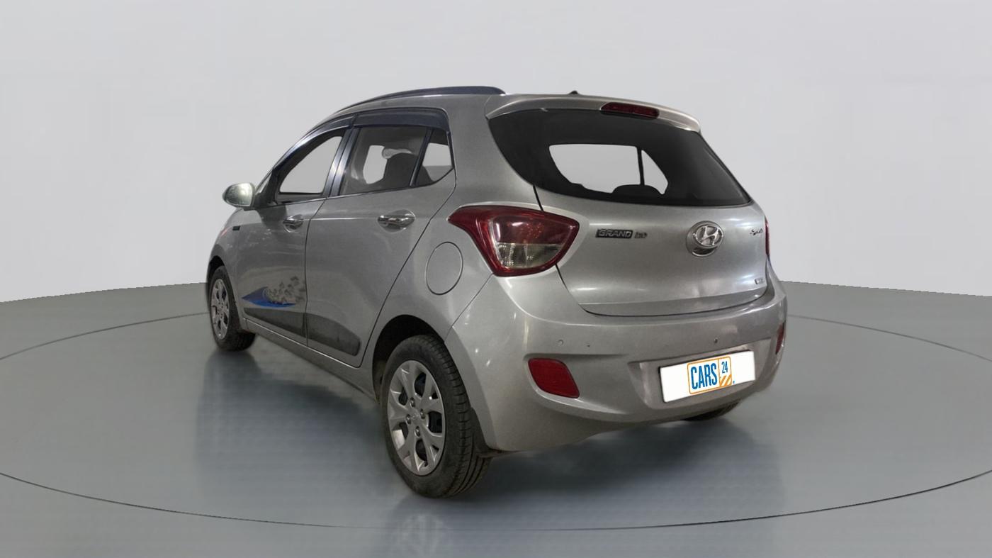 2013 Hyundai Grand i10 SPORTZ 1.2 KAPPA VTVT, Petrol, Manual, 42,994 km, Left Back Diagonal