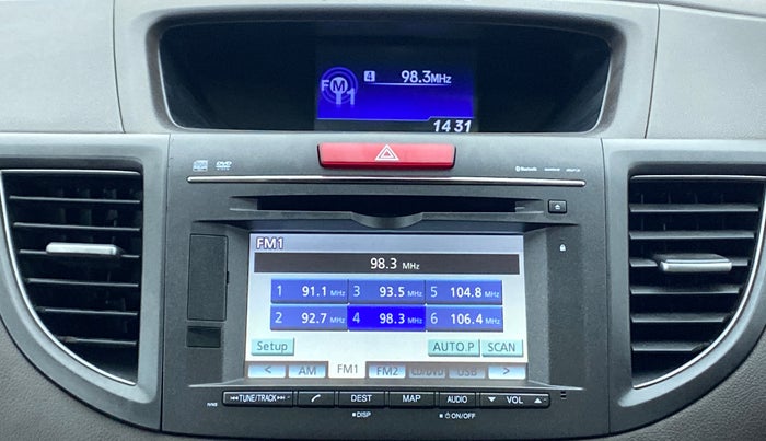 2014 Honda CRV 2.4 AWD AT, Petrol, Automatic, 69,977 km, Infotainment System