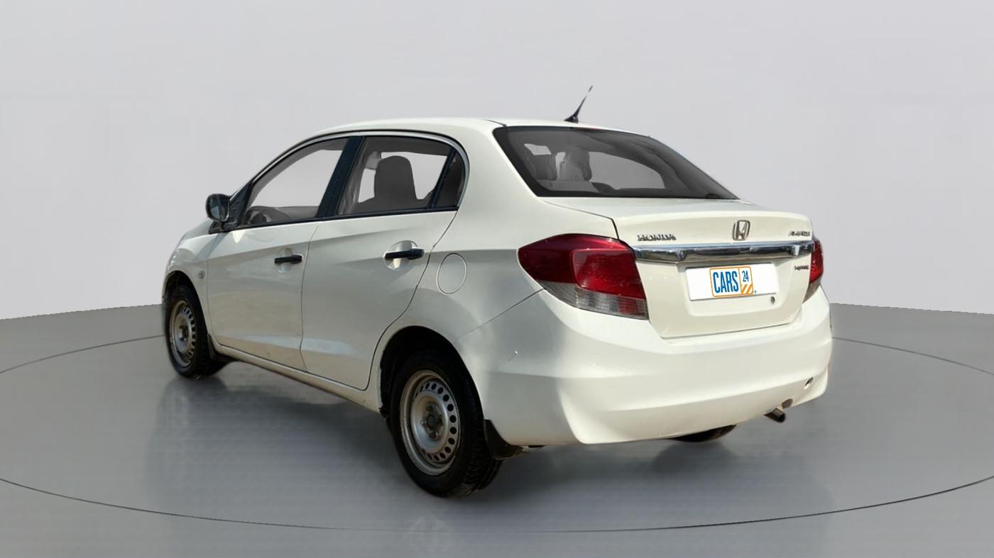 2013 Honda Amaze 1.5 EMT I DTEC, Diesel, Manual, 75,649 km, Left Back Diagonal