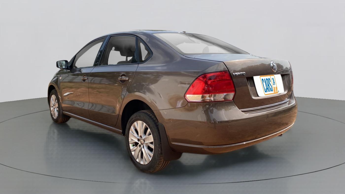 2014 Volkswagen Vento HIGHLINE 1.2 TSI AT, Petrol, Automatic, 88,675 km, Left Side