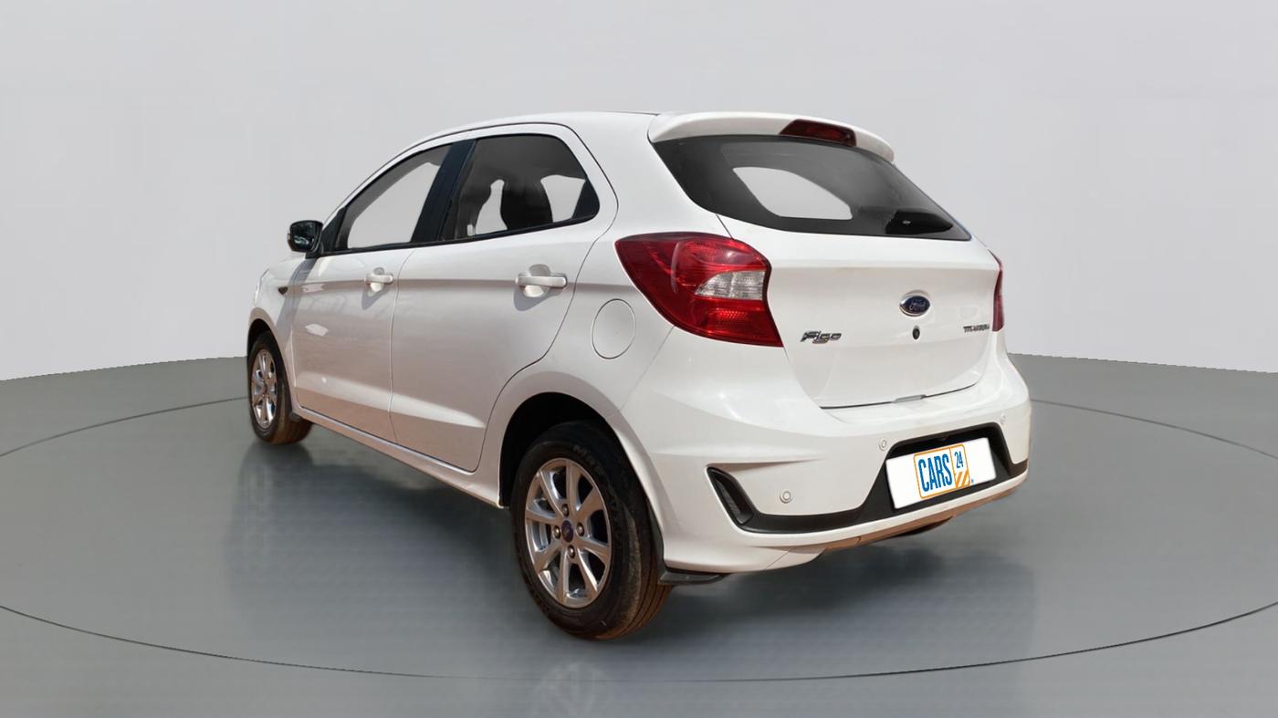 2019 Ford New Figo 1.2 TITANIUM, Petrol, Manual, 24,824 km, Left Back Diagonal