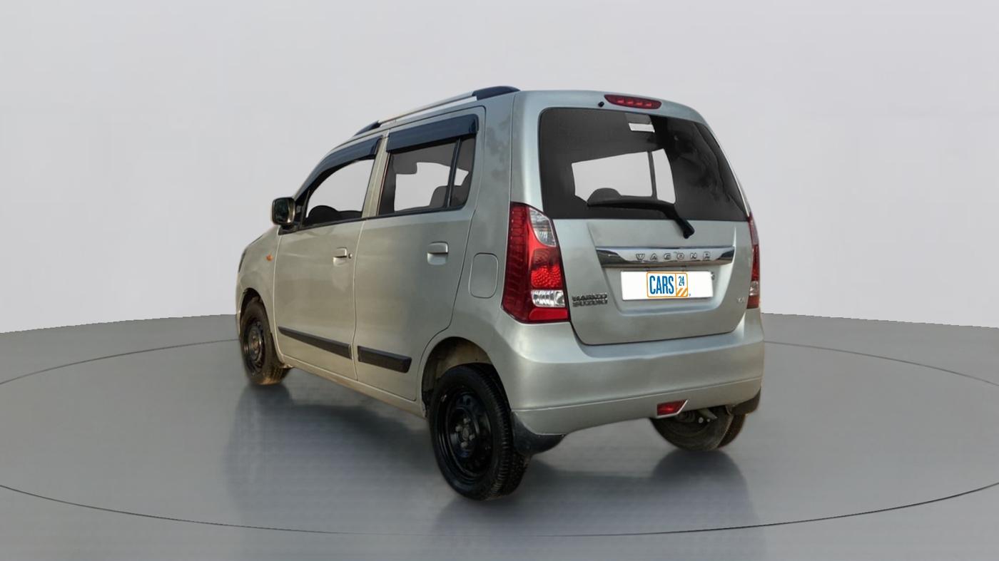 2014 Maruti Wagon R 1.0 VXI, Petrol, Manual, 40,504 km, Left Back Diagonal