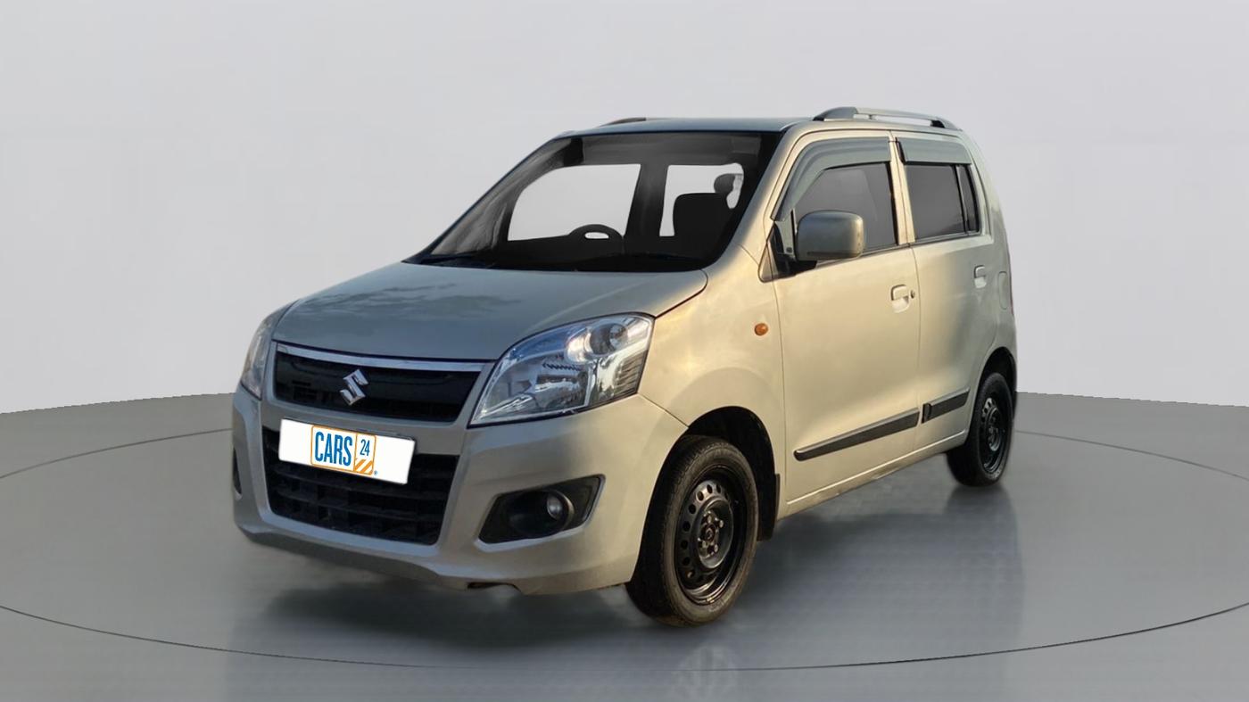 2014 Maruti Wagon R 1.0 VXI, Petrol, Manual, 40,504 km, Left Front Diagonal