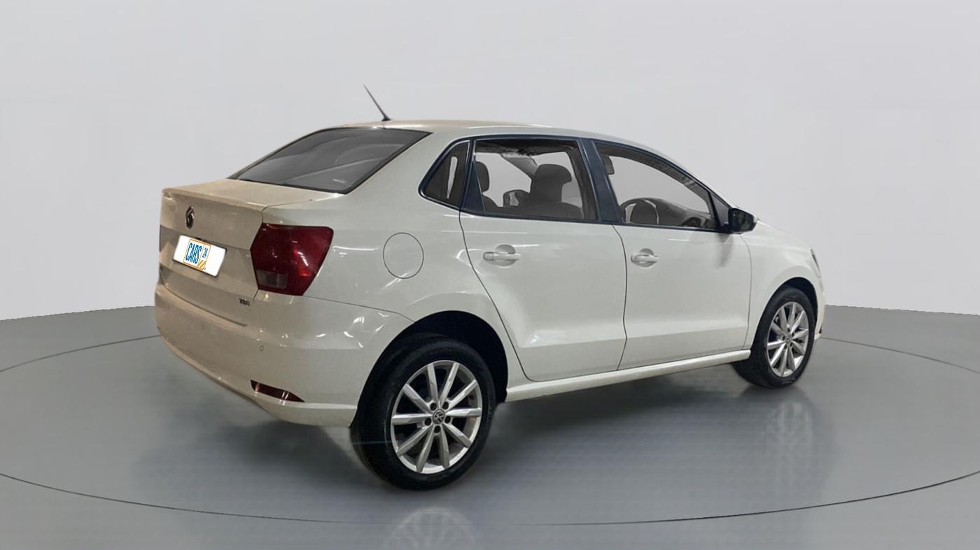 2018 Volkswagen Ameo HIGHLINE PLUS 1.5, Diesel, Manual, 49,915 km, Right Back Diagonal