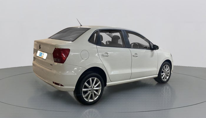 2018 Volkswagen Ameo HIGHLINE PLUS 1.5, Diesel, Manual, 49,915 km, Right Back Diagonal