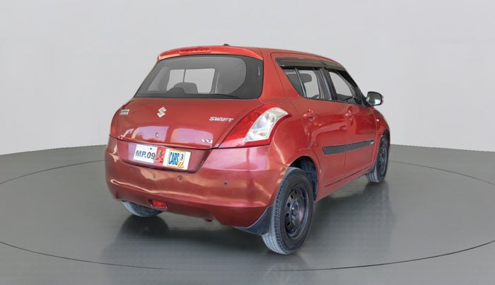 2013 Maruti Swift VXI D, Petrol, Manual, 66,899 km, Right Back Diagonal