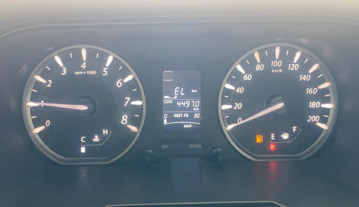 2014 Tata Zest XMS PETROL, Petrol, Manual, 45,009 km, Odometer Image