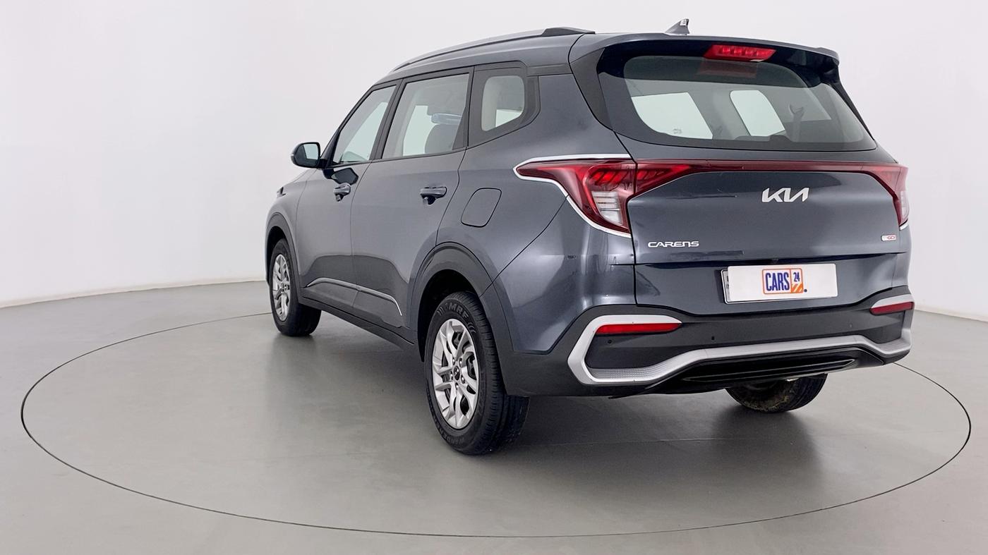 2022 KIA CARENS PRESTIGE 1.4G MT 7STR, Petrol, Manual, 1,931 km, Left Back Diagonal
