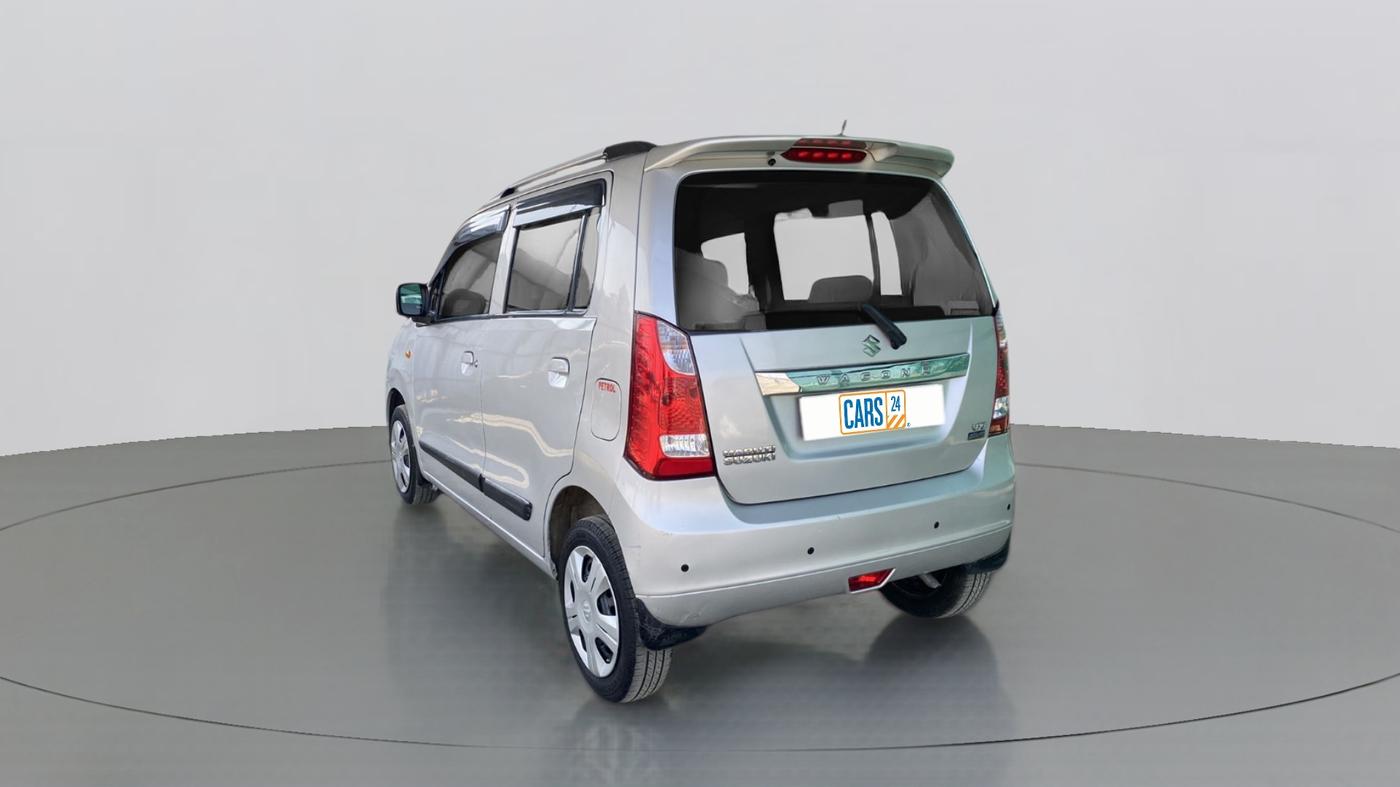 2016 Maruti Wagon R 1.0 VXI AMT, Petrol, Automatic, 53,552 km, Left Back Diagonal