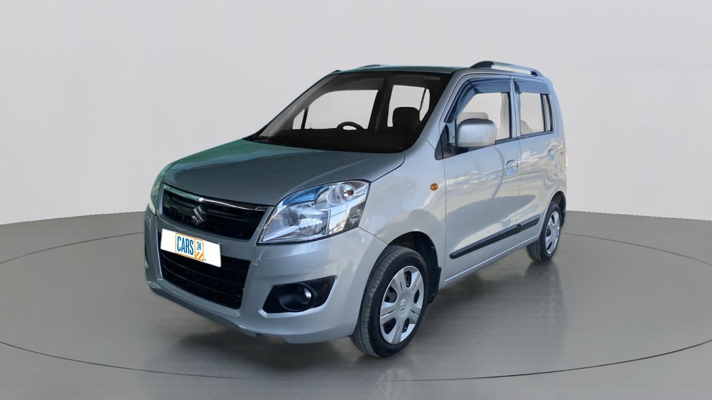 2016 Maruti Wagon R 1.0 VXI AMT, Petrol, Automatic, 53,552 km, Left Front Diagonal