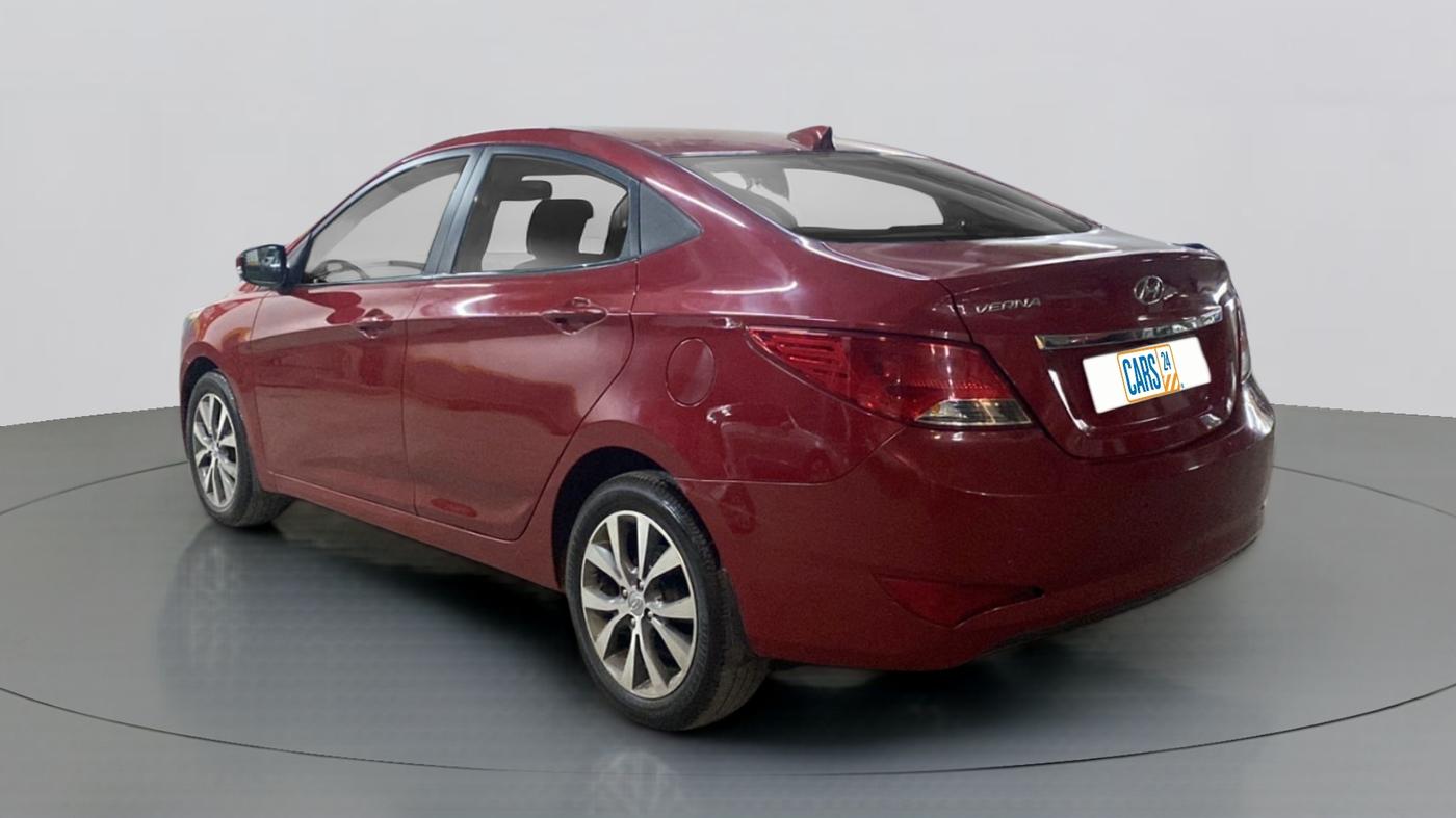 2016 Hyundai Verna FLUIDIC 1.6 SX CRDI, Diesel, Manual, 68,161 km, Left Back Diagonal