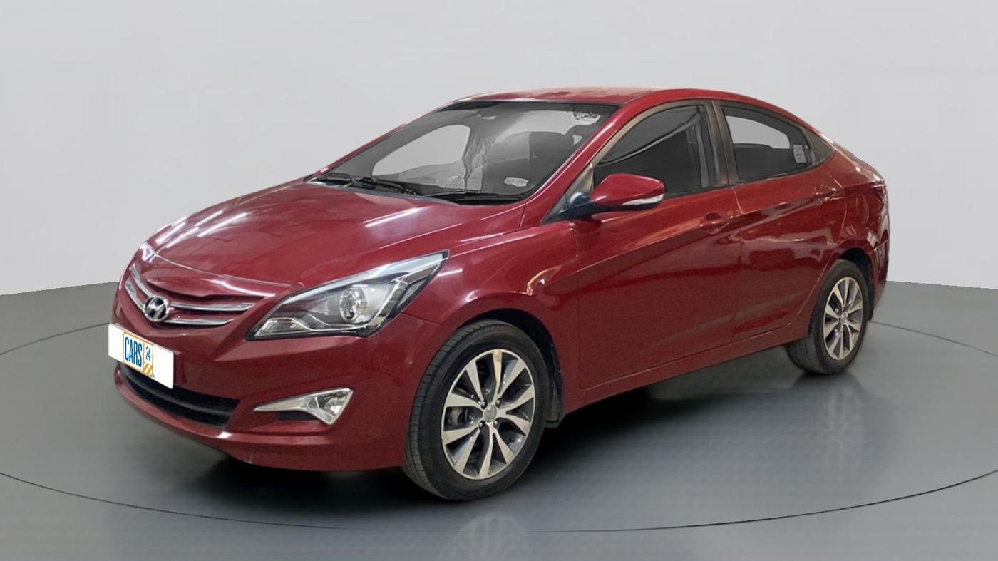 2016 Hyundai Verna FLUIDIC 1.6 SX CRDI, Diesel, Manual, 68,161 km, Left Front Diagonal