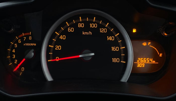 2016 Maruti Celerio ZXI D, Petrol, Manual, 26,654 km, Odometer Image