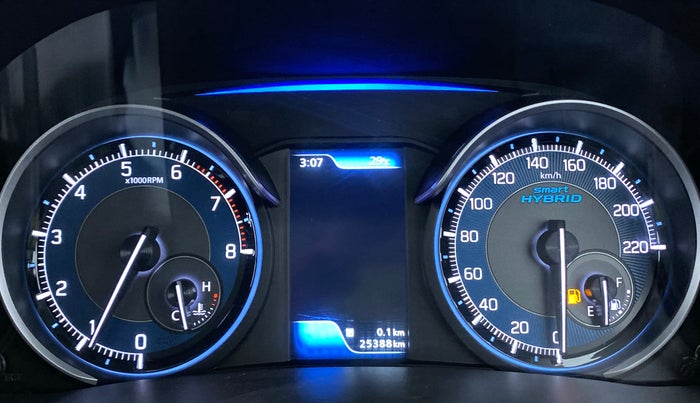 2020 Maruti XL6 ZETA SHVS, Petrol, Manual, 25,387 km, Odometer Image