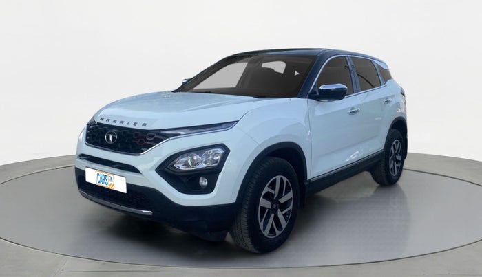 2021 Tata Harrier XZA + DUAL TONE, Diesel, Automatic, 65,399 km, Left Front Diagonal