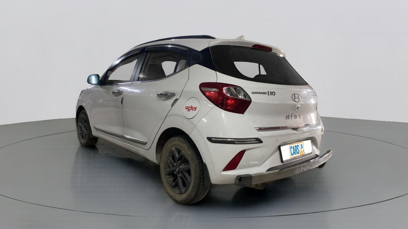 2021 Hyundai GRAND I10 NIOS SPORTZ PETROL, Petrol, Manual, 36,391 km, Left Back Diagonal