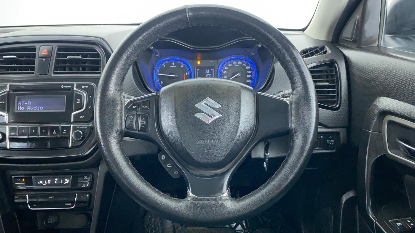 2019 Maruti Vitara Brezza ZDI + AMT, Diesel, Automatic, 30,309 km, Steering Wheel Close Up