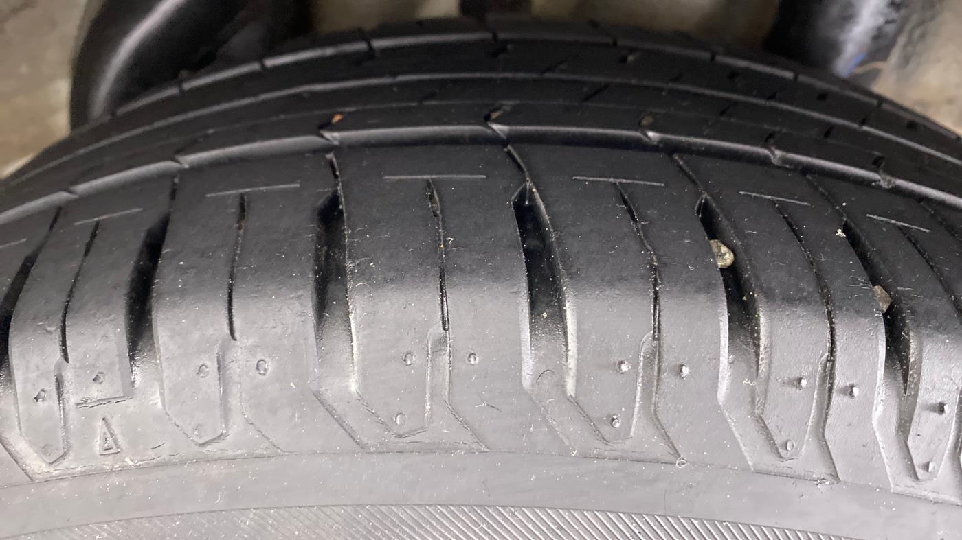 2018 Hyundai Verna 1.6 SX VTVT, Petrol, Manual, 21,486 km, Left Rear Tyre Tread