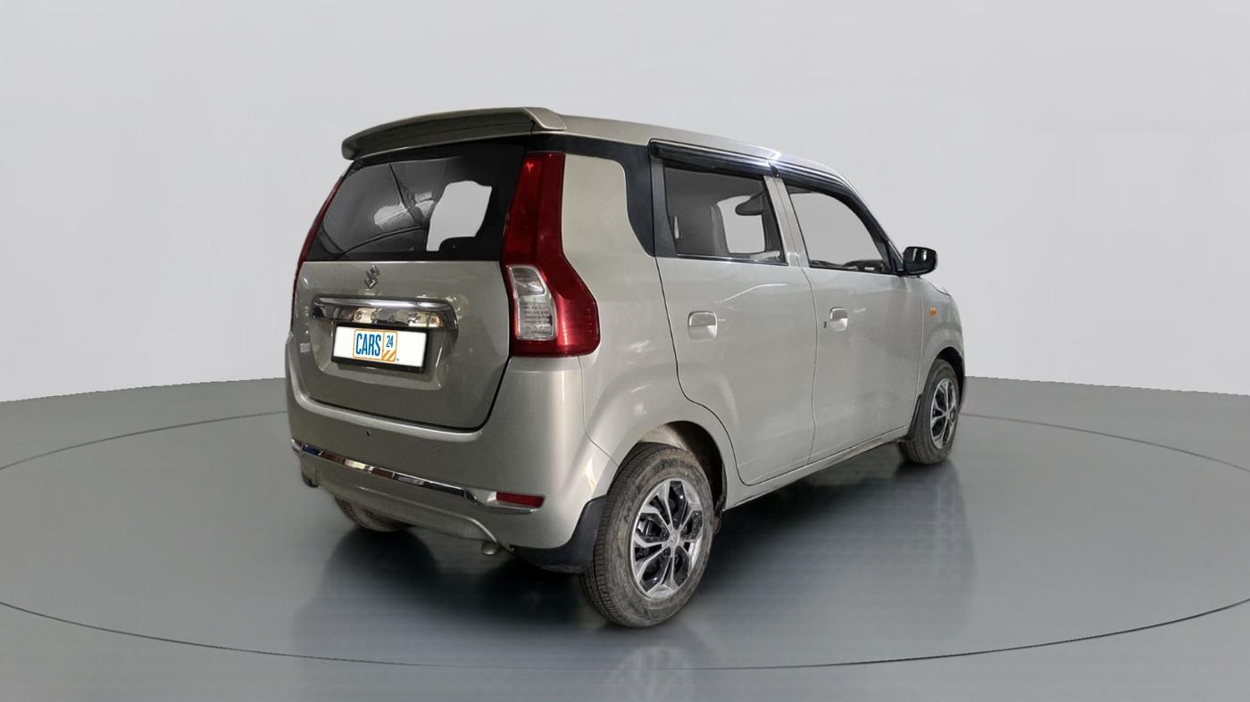 2019 Maruti New Wagon-R VXI 1.0, Petrol, Manual, 20,396 km, Right Back Diagonal