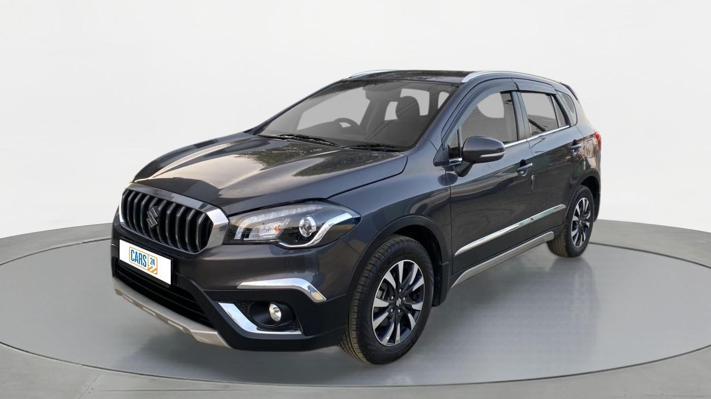 2020 Maruti S Cross ALPHA AT SMART HYBRID, Petrol, Automatic, 29,708 km, Left Front Diagonal