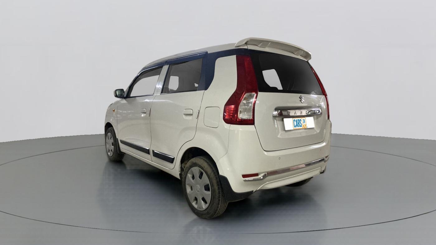2019 Maruti New Wagon-R VXI 1.0, Petrol, Manual, 55,081 km, Left Back Diagonal