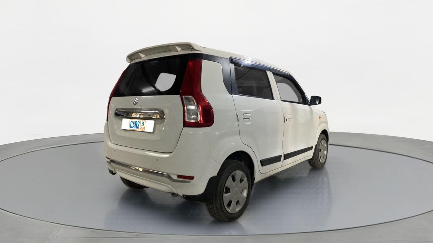 2019 Maruti New Wagon-R VXI 1.0, Petrol, Manual, 55,081 km, Right Back Diagonal
