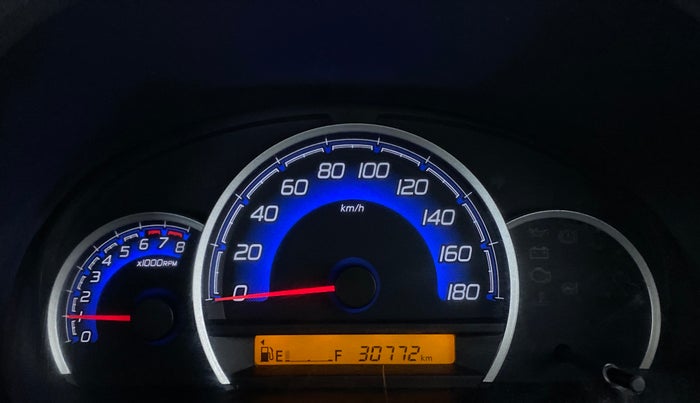 2018 Maruti Wagon R 1.0 VXI, Petrol, Manual, 30,971 km, Odometer Image