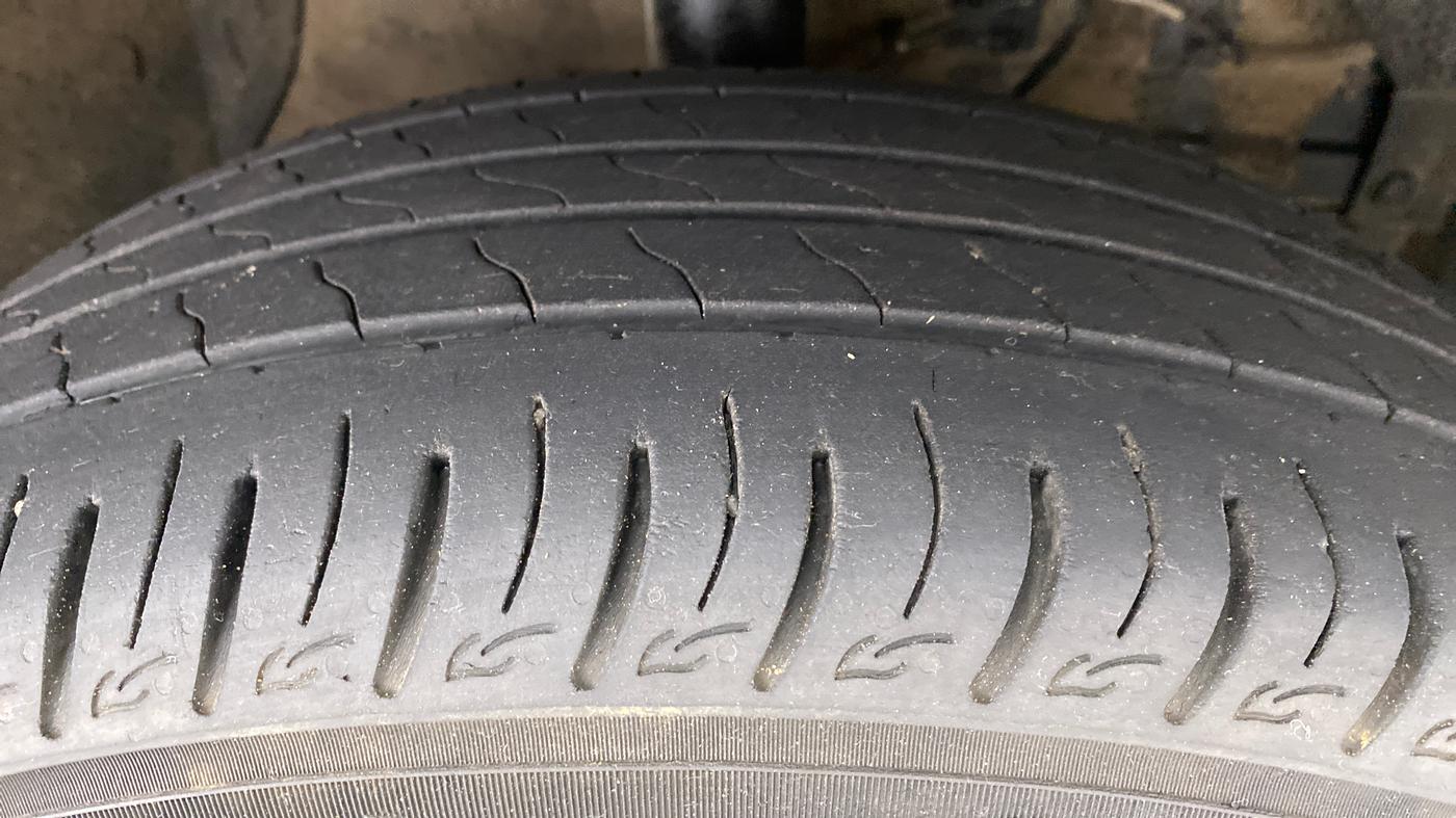 2020 Maruti Vitara Brezza VXI, Petrol, Manual, 72,255 km, Right Front Tyre Tread