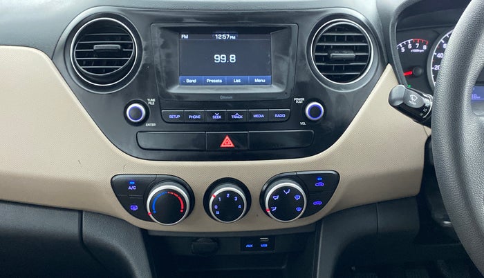 2017 Hyundai Grand i10 SPORTZ 1.2 KAPPA VTVT, Petrol, Manual, 40,558 km, Air Conditioner
