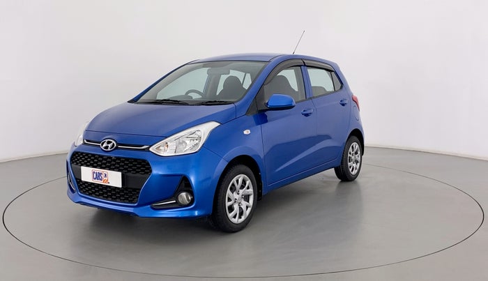 2017 Hyundai Grand i10 SPORTZ 1.2 KAPPA VTVT, Petrol, Manual, 40,558 km, Left Front Diagonal