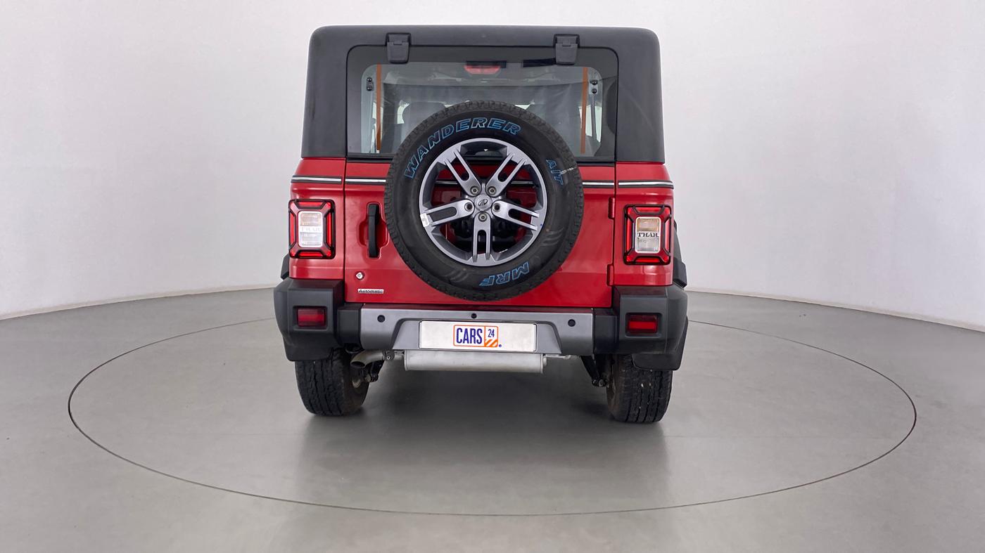2021 Mahindra Thar LX PETROL HT 4WD AT, Petrol, Automatic, 5,710 km, Back/Rear