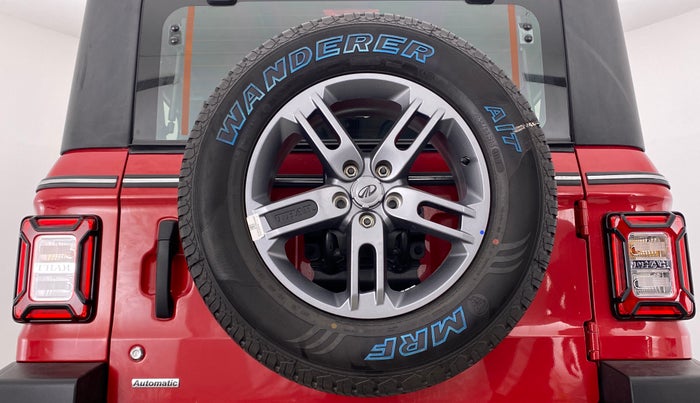 2021 Mahindra Thar LX PETROL HT 4WD AT, Petrol, Automatic, 5,710 km, Spare Tyre