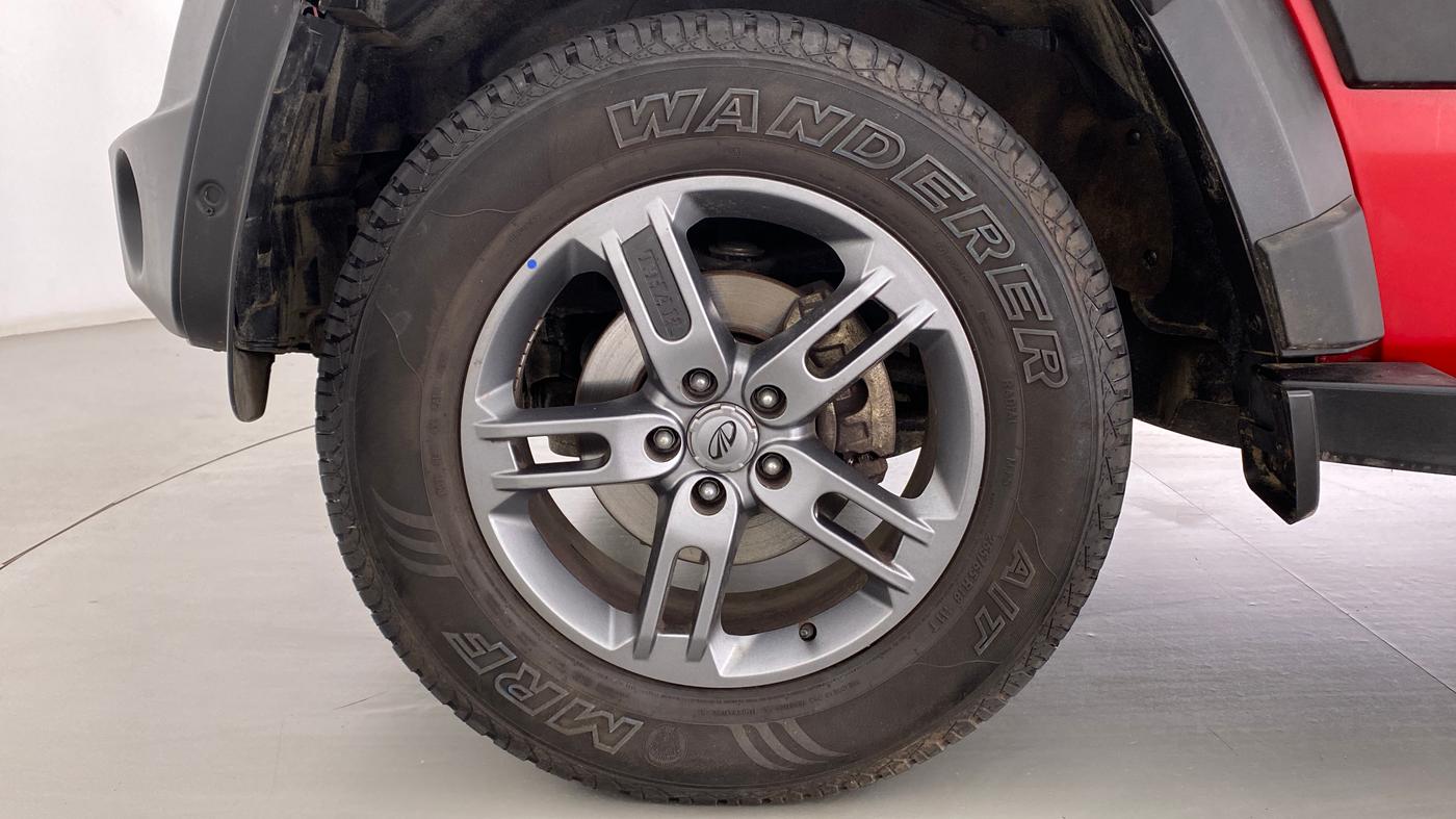 2021 Mahindra Thar LX PETROL HT 4WD AT, Petrol, Automatic, 5,710 km, Left Front Wheel