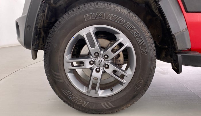 2021 Mahindra Thar LX PETROL HT 4WD AT, Petrol, Automatic, 5,710 km, Left Front Wheel