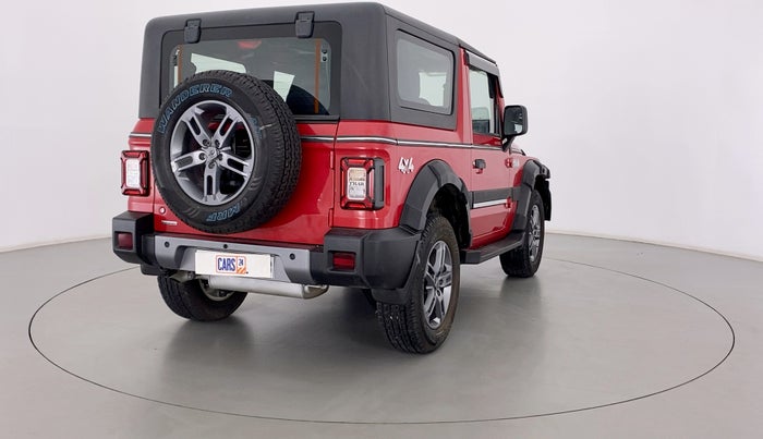 2021 Mahindra Thar LX PETROL HT 4WD AT, Petrol, Automatic, 5,710 km, Right Back Diagonal