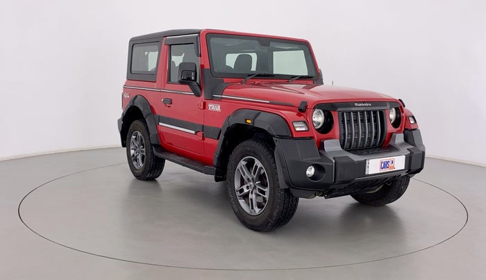 2021 Mahindra Thar LX PETROL HT 4WD AT, Petrol, Automatic, 5,710 km, Right Front Diagonal