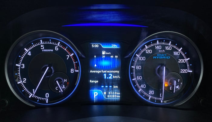 2020 Maruti XL6 ZETA AT SHVS, Petrol, Automatic, 63,285 km, Odometer Image