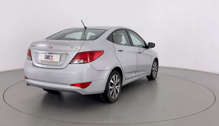 2015 Hyundai Verna FLUIDIC 1.6 SX CRDI, Diesel, Manual, 93,836 km, Right Back Diagonal