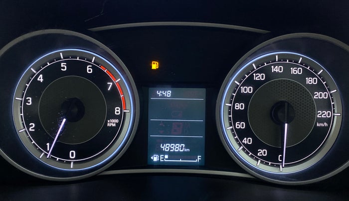 2017 Maruti Dzire VXI, Petrol, Manual, 49,022 km, Odometer Image
