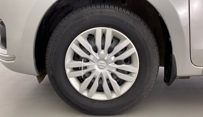 2017 Maruti Dzire VXI, Petrol, Manual, 49,022 km, Left Front Wheel