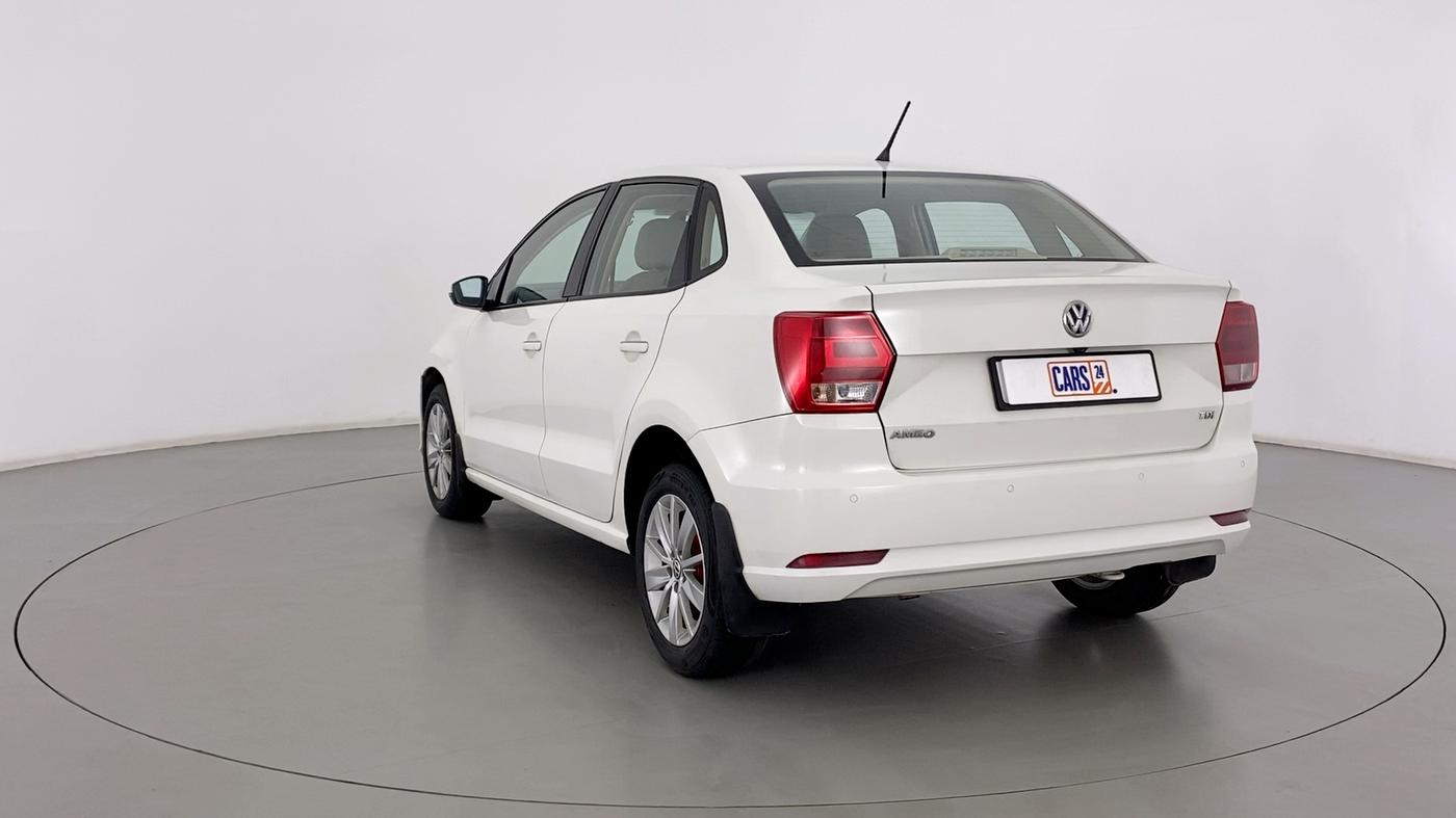 2017 Volkswagen Ameo HIGHLINE DSG 1.5 DIESEL , Diesel, Automatic, 58,549 km, Left Back Diagonal