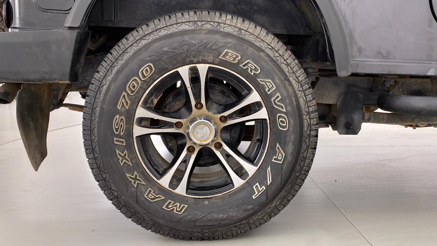2019 Mahindra Thar CRDI 4x4 6str AC, Diesel, Manual, 71,809 km, Right Rear Wheel