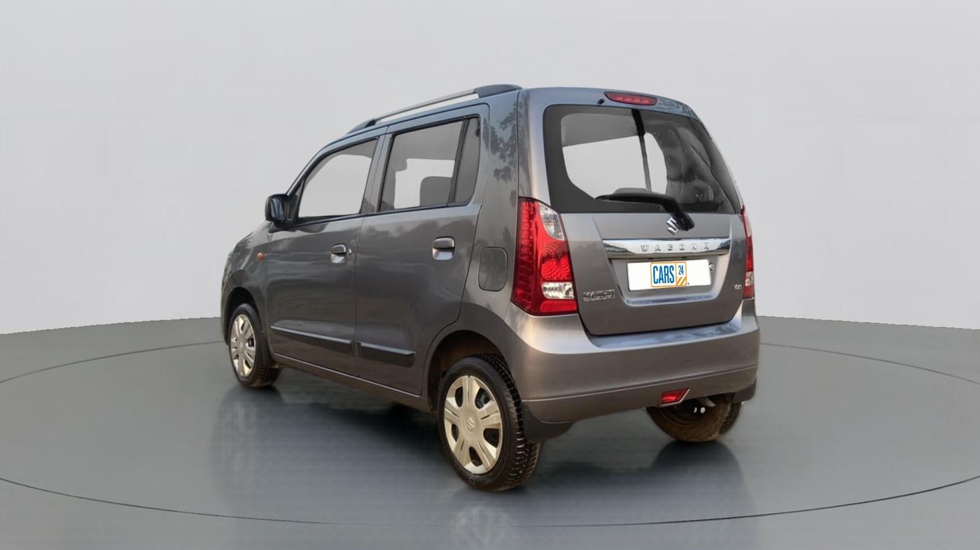 2015 Maruti Wagon R 1.0 VXI, Petrol, Manual, 18,862 km, Left Back Diagonal
